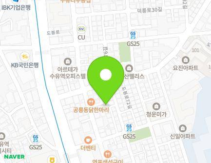 17-11 Dobong-ro 72-gil, Gangbuk-gu, Seoul, Republic of Korea Map