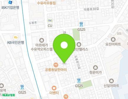 16-5 Dobong-ro 76-gil, Gangbuk-gu, Seoul, Republic of Korea Map