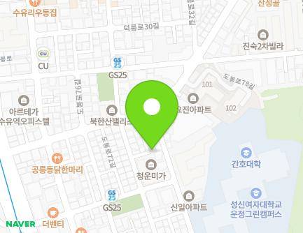 36-9 Dobong-ro 76-gil, Gangbuk-gu, Seoul, Republic of Korea Map