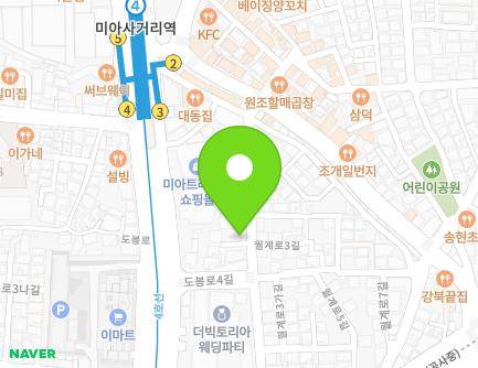 39 Wolgye-ro 3-gil, Gangbuk-gu, Seoul, Republic of Korea Map