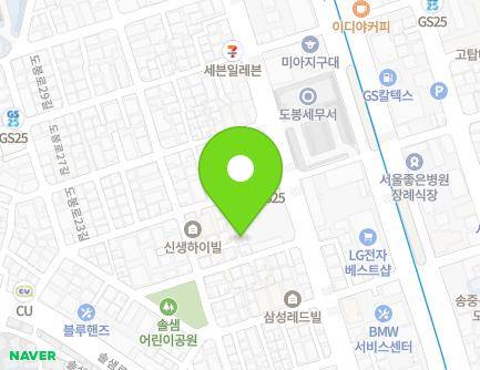 23-7 Dobong-ro 23-gil, Gangbuk-gu, Seoul, Republic of Korea Map