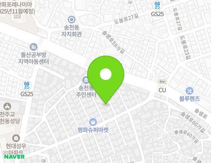 18-5 Solsaem-ro 60-gil, Gangbuk-gu, Seoul, Republic of Korea Map