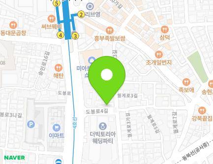 11 Dobong-ro 4-gil, Gangbuk-gu, Seoul, Republic of Korea Map