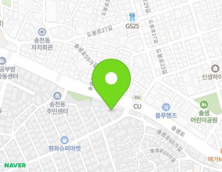 8-4 Solsaem-ro 60-gil, Gangbuk-gu, Seoul, Republic of Korea Map