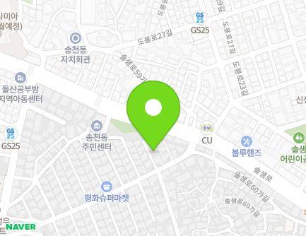 14-4 Solsaem-ro 60-gil, Gangbuk-gu, Seoul, Republic of Korea Map