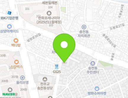 48 Samyang-ro 24-gil, Gangbuk-gu, Seoul, Republic of Korea Map