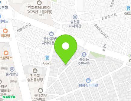 19 Samyang-ro 24ga-gil, Gangbuk-gu, Seoul, Republic of Korea Map