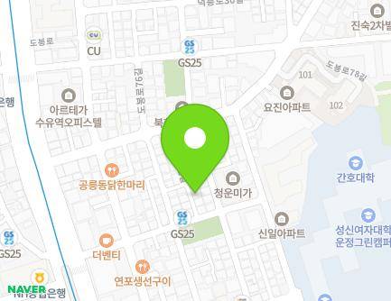 23-4 Dobong-ro 72-gil, Gangbuk-gu, Seoul, Republic of Korea Map