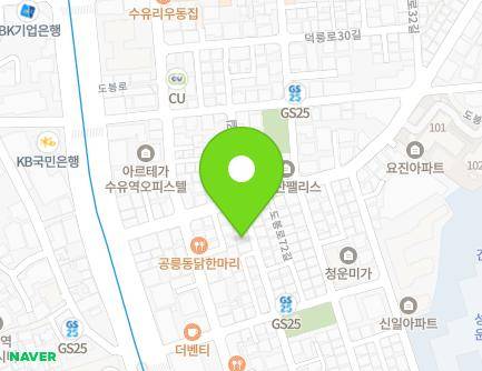 19-13 Dobong-ro 72-gil, Gangbuk-gu, Seoul, Republic of Korea Map