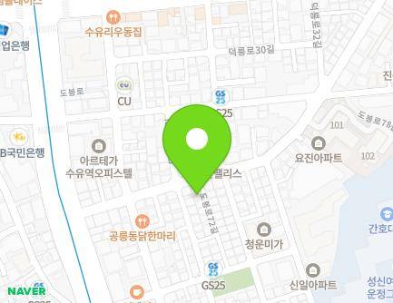 23-17 Dobong-ro 72-gil, Gangbuk-gu, Seoul, Republic of Korea Map