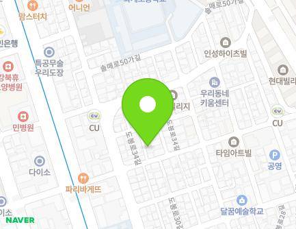 17-4 Dobong-ro 34-gil, Gangbuk-gu, Seoul, Republic of Korea Map