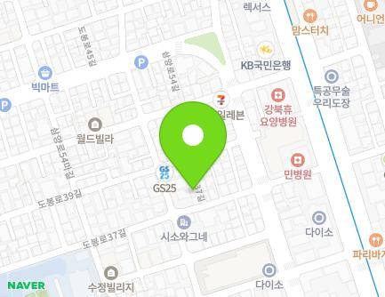 24-3 Dobong-ro 37-gil, Gangbuk-gu, Seoul, Republic of Korea Map