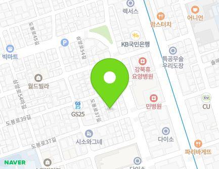 22-4 Dobong-ro 37-gil, Gangbuk-gu, Seoul, Republic of Korea Map