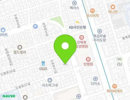 18-5 Dobong-ro 37-gil, Gangbuk-gu, Seoul, Republic of Korea Map