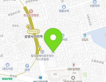 14-14 Samyang-ro 38-gil, Gangbuk-gu, Seoul, Republic of Korea Map