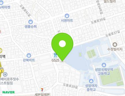 5-5 Samyang-ro 38ra-gil, Gangbuk-gu, Seoul, Republic of Korea Map