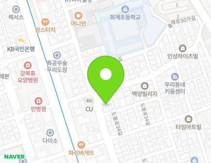 16-4 Dobong-ro 38-gil, Gangbuk-gu, Seoul, Republic of Korea Map