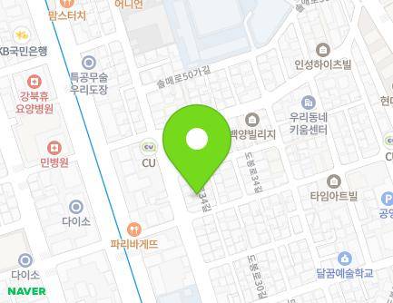 15-3 Dobong-ro 34-gil, Gangbuk-gu, Seoul, Republic of Korea Map