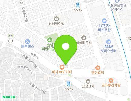 317 Solsaem-ro, Gangbuk-gu, Seoul, Republic of Korea Map