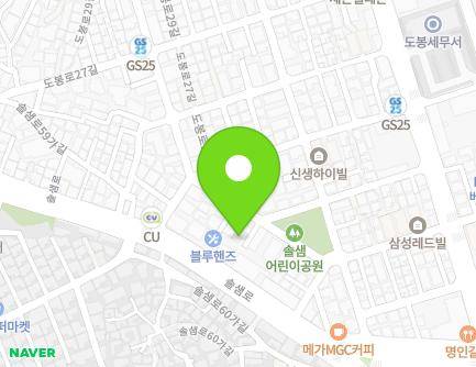 14-4 Dobong-ro 23ga-gil, Gangbuk-gu, Seoul, Republic of Korea Map