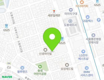 28-7 Solsaem-ro 65-gil, Gangbuk-gu, Seoul, Republic of Korea Map