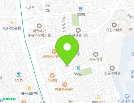 17-3 Dobong-ro 72-gil, Gangbuk-gu, Seoul, Republic of Korea Map