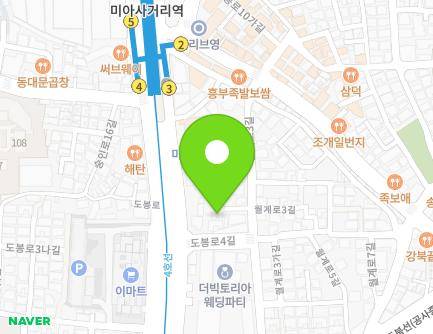 35-6 Wolgye-ro 3-gil, Gangbuk-gu, Seoul, Republic of Korea Map