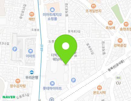 15 Wolgye-ro 3-gil, Gangbuk-gu, Seoul, Republic of Korea Map