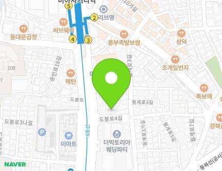 35-8 Wolgye-ro 3-gil, Gangbuk-gu, Seoul, Republic of Korea Map