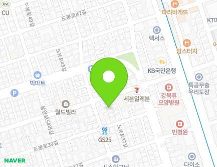 25-6 Dobong-ro 41-gil, Gangbuk-gu, Seoul, Republic of Korea Map