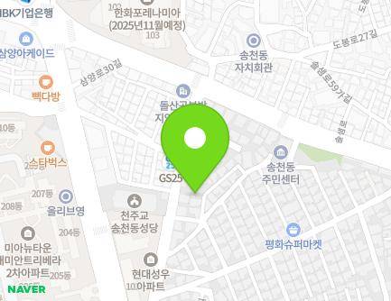 11-3 Samyang-ro 24ga-gil, Gangbuk-gu, Seoul, Republic of Korea Map