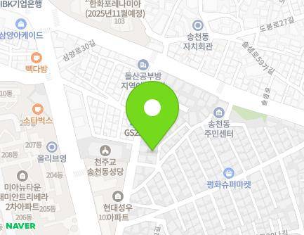 11-1 Samyang-ro 24ga-gil, Gangbuk-gu, Seoul, Republic of Korea Map