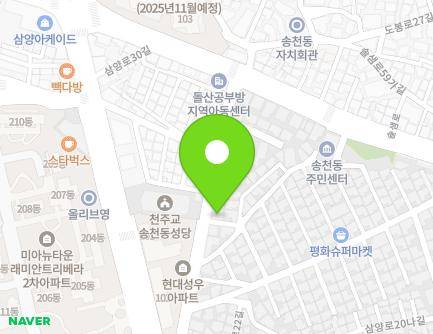 36 Samyang-ro 24-gil, Gangbuk-gu, Seoul, Republic of Korea Map