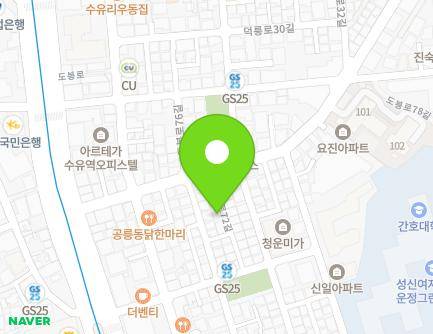 23-11 Dobong-ro 72-gil, Gangbuk-gu, Seoul, Republic of Korea Map