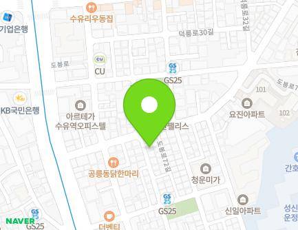 19-18 Dobong-ro 72-gil, Gangbuk-gu, Seoul, Republic of Korea Map