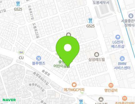 38 Dobong-ro 19-gil, Gangbuk-gu, Seoul, Republic of Korea Map