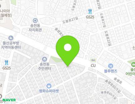 14-6 Solsaem-ro 60-gil, Gangbuk-gu, Seoul, Republic of Korea Map