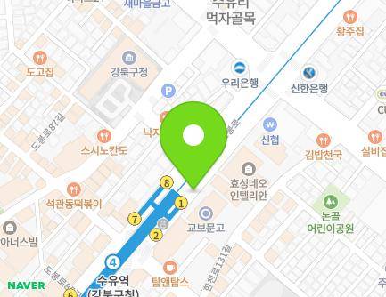 348-1 Dobong-ro, Gangbuk-gu, Seoul, Republic of Korea Map