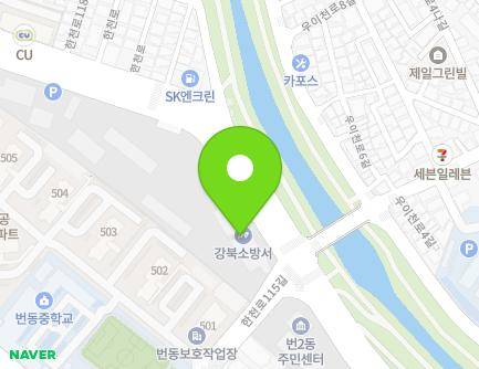 911 Hancheon-ro, Gangbuk-gu, Seoul, Republic of Korea Map