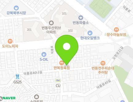 31 Deongneung-ro 40na-gil, Gangbuk-gu, Seoul, Republic of Korea Map