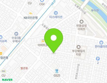 46-10 Hancheon-ro 132-gil, Gangbuk-gu, Seoul, Republic of Korea Map