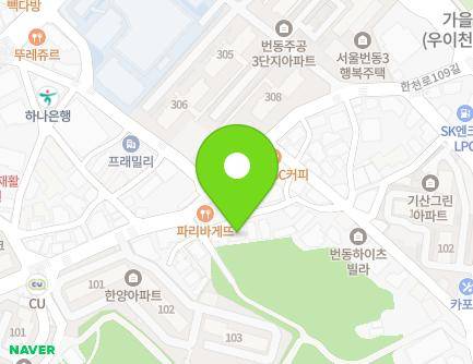 57-42 Hancheon-ro 109-gil, Gangbuk-gu, Seoul, Republic of Korea Map