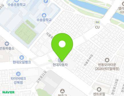 186 Deongneung-ro, Gangbuk-gu, Seoul, Republic of Korea Map