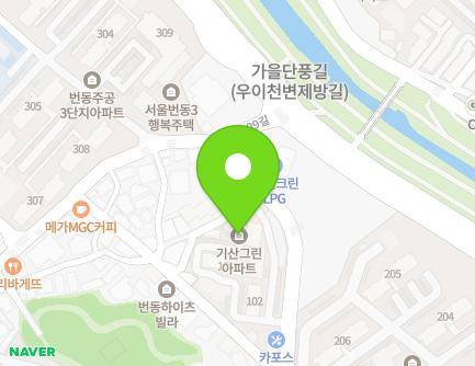 137 Wolgye-ro 37-gil, Gangbuk-gu, Seoul, Republic of Korea Map