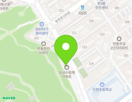 43 Wolgye-ro 37-gil, Gangbuk-gu, Seoul, Republic of Korea Map