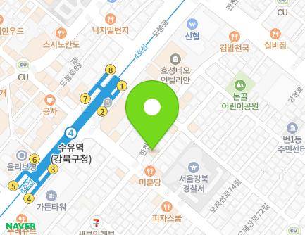 41 Hancheon-ro 131-gil, Gangbuk-gu, Seoul, Republic of Korea Map