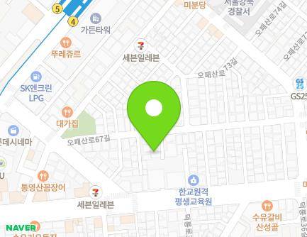 35-6 Opaesan-ro 67-gil, Gangbuk-gu, Seoul, Republic of Korea Map