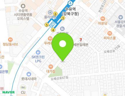 35 Opaesan-ro 77-gil, Gangbuk-gu, Seoul, Republic of Korea Map