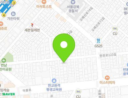 21 Opaesan-ro 67-gil, Gangbuk-gu, Seoul, Republic of Korea Map