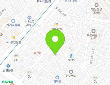 74-3 Hancheon-ro 124da-gil, Gangbuk-gu, Seoul, Republic of Korea Map